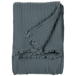 Yard Lark Dusk Muslin Cotton Throw 130 x 180cm - thumbnail 1
