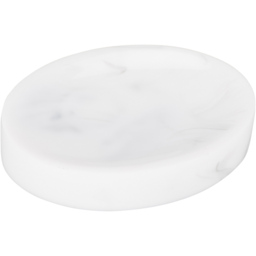 Bathstore Attica White Marble Effect Soap Dish