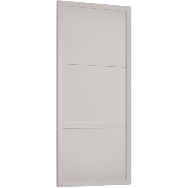 Spacepro Shaker 3 Panel Cashmere Sliding Door 2220 x 914mm - image 1