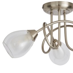 Altrincham 3 Light Flush Ceiling Fitting - thumbnail 4