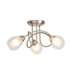 Altrincham 3 Light Flush Ceiling Fitting - thumbnail 2