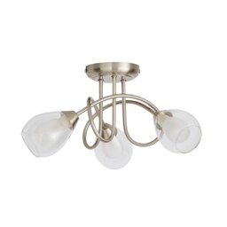 Altrincham 3 Light Flush Ceiling Fitting - thumbnail 3