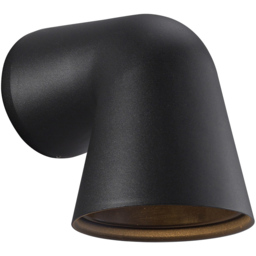 Nordlux Front Single Black Wall Light