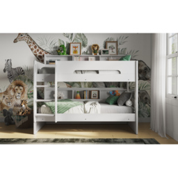 Flair Interstellar Wooden White Bunk Bed - thumbnail 3
