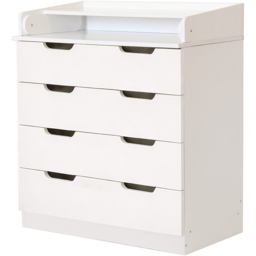 Kidsaw 1580 4 Drawer White Baby Changing Unit - thumbnail 4