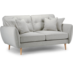Opry Faro 2 Seater Button Back Ashen Sofa - thumbnail 2