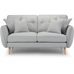 Opry Faro 2 Seater Button Back Ashen Sofa - thumbnail 3