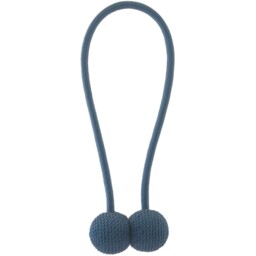 Teal Woven Ball Holdback 21cm