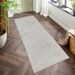 Desire Rugs Perla Beige Modern Abstract Linear Molten Design Rug 160 x 230cm - thumbnail 2