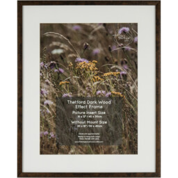 Thetford Brown Dark Wood Effect Photo Frame 20 x 16 inch