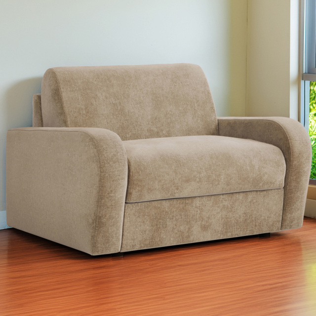 Jay-Be Deco Cosy Chenille Dreamy Snuggler Sofa Bed with e-Sprung Mattress - image 1