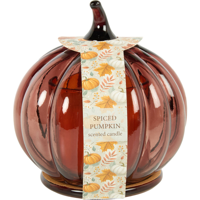 Pumpkin Cloche Candle - image 1