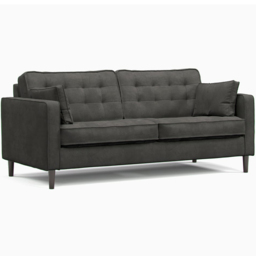 Eden Graphite Chenille 5 Seater Sofa Suite - thumbnail 3