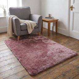 Rose Silky Shaggy Rug 80 x 150cm - thumbnail 4