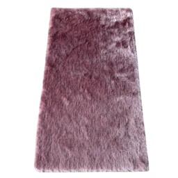 Rose Silky Shaggy Rug 80 x 150cm - thumbnail 1