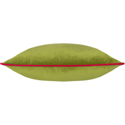 Furn Meridian Velvet Lime and Hot Pink Cushion 45 x 45cm - thumbnail 3
