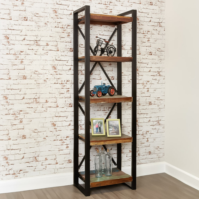 Baumhaus Urban Chic 5 Shelf Alcove Bookcase - image 1