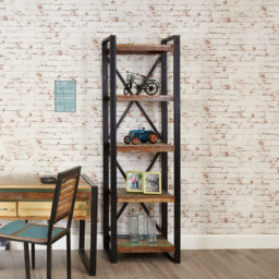 Baumhaus Urban Chic 5 Shelf Alcove Bookcase - thumbnail 2