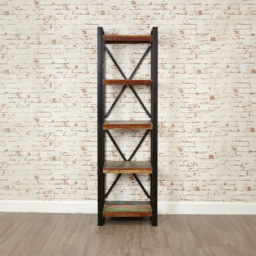 Baumhaus Urban Chic 5 Shelf Alcove Bookcase - thumbnail 3