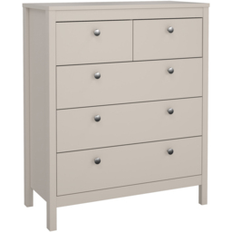 Florence Madrid Cashmere 5 Drawer Chest of Drawers - thumbnail 2
