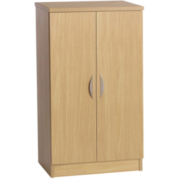 R White Cabinets 2 Door Mid Height Classic Oak Cupboard - thumbnail 2