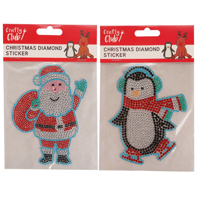 Crafty Club Christmas Diamond Sticker - image 1