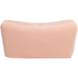 Desser Furniture Powder Pink Boucle Cosy Footstool - thumbnail 3