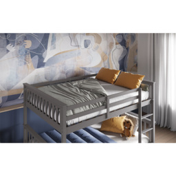 Flair Tetrad Grey Small Double Detachable Bunk Bed - thumbnail 2