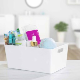 Wham White 4.02 Storage Studio Basket 3.9L - thumbnail 3