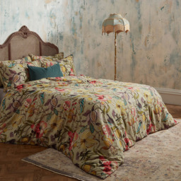EW by Edinburgh Weavers Morton Double Floral Chintz Cotton Sateen Duvet Set - thumbnail 1
