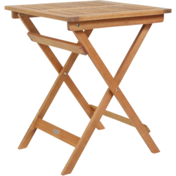 Charles Bentley Eucalyptus 2 Seater Square Folding Bistro Table - thumbnail 2