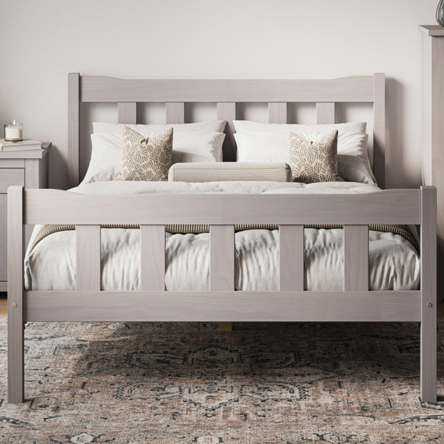 Havana King Size Grey Bed Frame - image 1