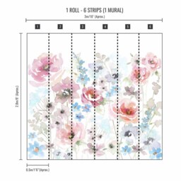 Superfresco Easy Fleur Spring Wall Mural - thumbnail 3