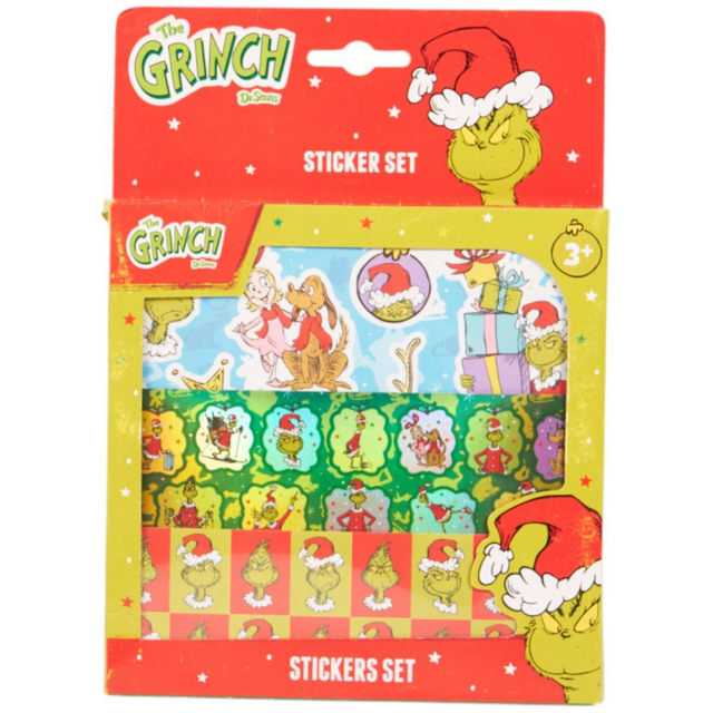 The Grinch Christmas Sticker Set - image 1
