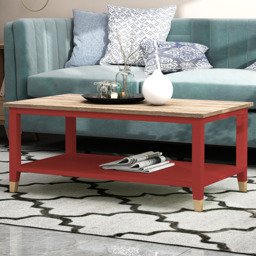 Palazzi Red Natural Coffee Table