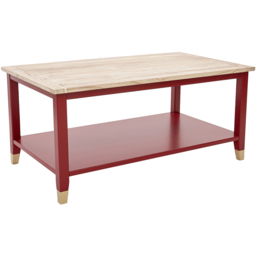 Palazzi Red Natural Coffee Table - thumbnail 4