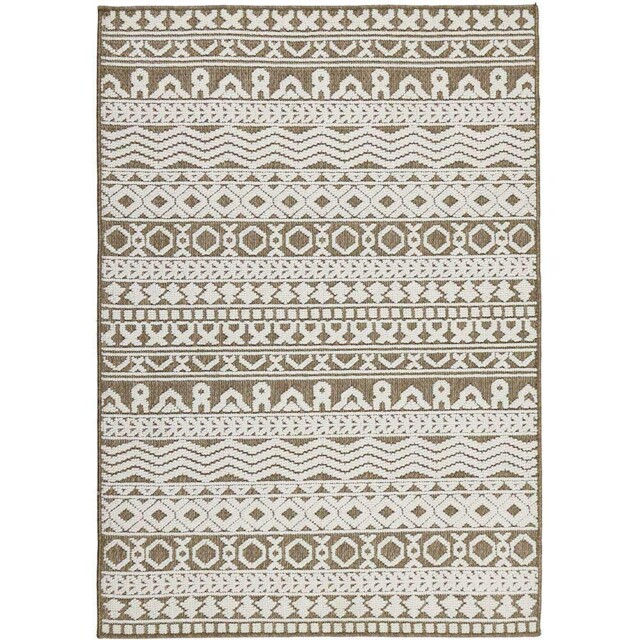 Origins Atlas Graphic Coffee Rug 120 x 170cm - image 1