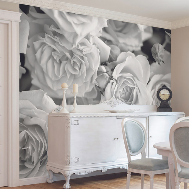 Origin Murals Petals Grey Wall Mural - image 1