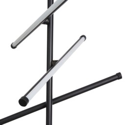 Phoenix LED 6 Arm Pendant Ceiling Light - Black - thumbnail 4