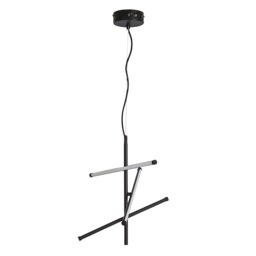 Phoenix LED 6 Arm Pendant Ceiling Light - Black - thumbnail 3