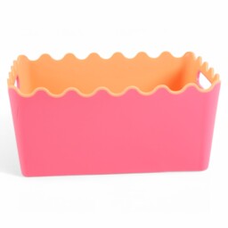 Single Pink Wave Storage Basket in Assorted styles - thumbnail 4