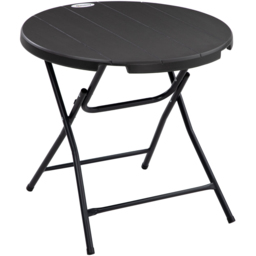 Outsunny Foldable Round Garden Table - thumbnail 2
