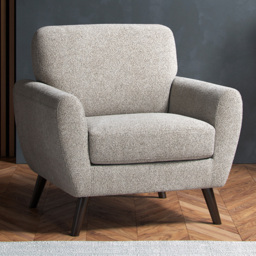 Matlock Linen Boucle Fabric Armchair