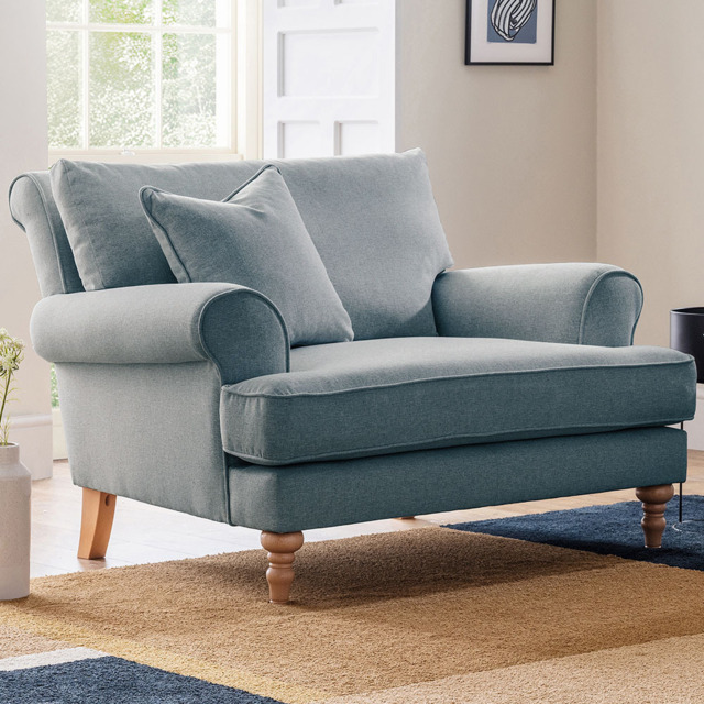 Eastwood Faro Small Denim Snuggle Chair - image 1