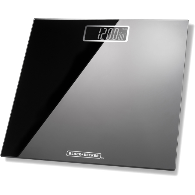 BLACK+DECKER Black Bathroom Scale - image 1