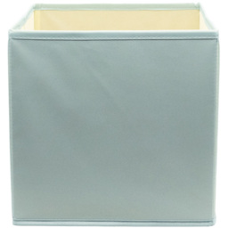 Homebase Plain Blue Compact Cube Storage Insert 3 Pack - thumbnail 3