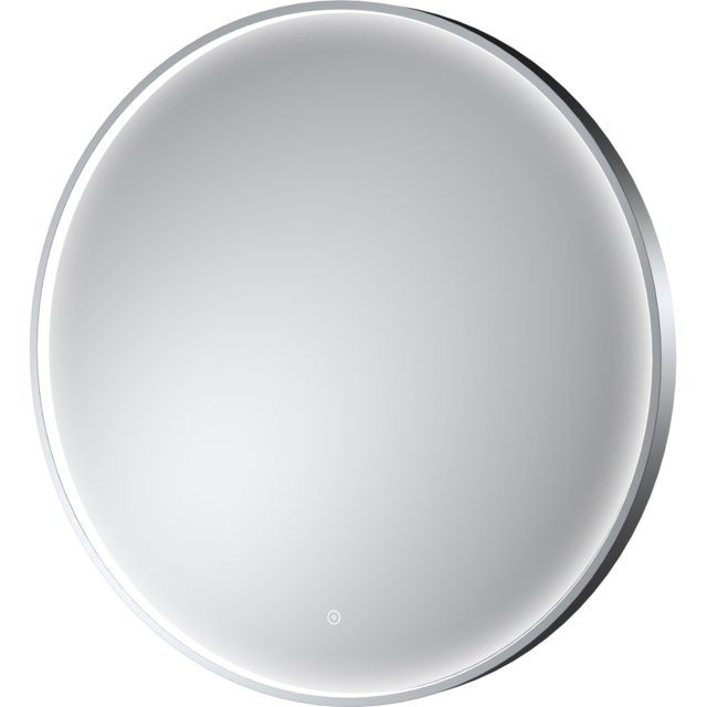 nuie Polished Chrome Framed LED Touch Sensor Mirror 800mm - image 1