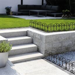 St Helens Black Garden Edge Fence 4 Pack - thumbnail 2