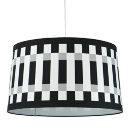 Abstract Stripe Monochrome Shade Black - thumbnail 4