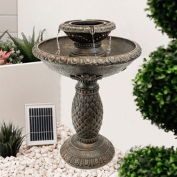 Streetwize Imperial Solar Bird Bath Fountain - thumbnail 4